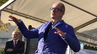 Kevin McCloud opens Bristol Housing Festival [upl. by Gulgee]