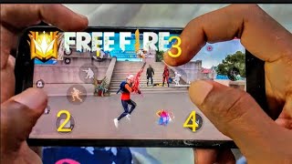 Noob FF vs squad Full Handcam⚡⚡⚡ garena Free Fire [upl. by Iroc]