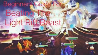 Summoners War Beginner and Intermediate Teams Light Rift Beast [upl. by Alilad]