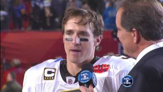 Super Bowl 44 Lombardi Trophy Presentation 2710 HD [upl. by Eglantine]