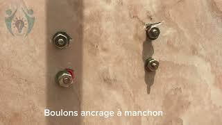 Boulons ancrage à manchon pour fixation [upl. by Aiouqahs]