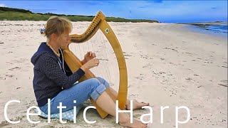 Harfenmusik in der Bretagne quotEbbe und Flutquot von Claudia Kuhn  celtic harp solo [upl. by Aiciles919]