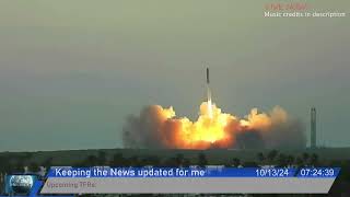 SpaceX Starship ITF5 Launch and landing from the room Check other videos soon [upl. by Baiel]