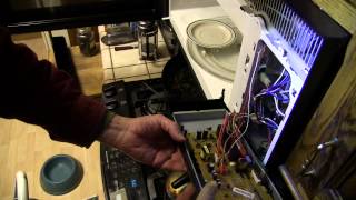 Fixing a broken Samsung Microwave  The dreaded 5E error code  aka the SE error code [upl. by Esidnak]