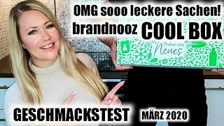 Unboxing Die Brandnooz Cool Box im März [upl. by Nunci672]