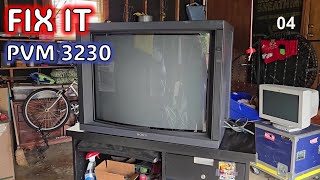 The Biggest CRTs still in use The Sony PVM 3230 [upl. by Downey]