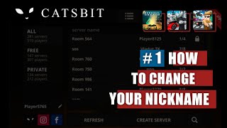 FAQ How to change your nickname ► Survival Simulator Cubic Sandbox Sandbox 3D by Catsbit Games [upl. by Scandura425]