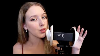 ASMR Ear to Ear Mic Blowing  1 Hour [upl. by Ecirtal]