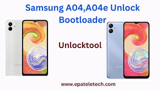 Samsung MTK A04e A042fA04 A045f Unlock Bootloader unlocktool [upl. by Eirol]