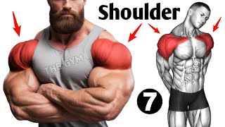 7 Exercises Get Wider Shoulder Workout At Gym [upl. by Lodmilla865]