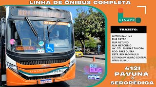 🚏🚌💨 Rota 412I  PAVUNA x SEROPÉDICA VIA DUTRA  LINAVE  RJ [upl. by Enirac]