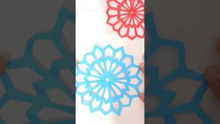 පහන් කූඩු කැටයම්😍paper cutting designpaper rangolilanterndeco diy craft rangoli wesak shorts [upl. by Ednutey]