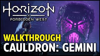 Cauldron GEMINI Walkthrough  Horizon Forbidden West [upl. by Nida211]