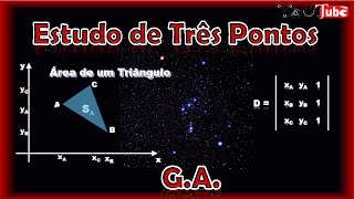 ÁREA do TRIÂNGULO e Condição de ALINHAMENTO de TRÊS PONTOS na GEOMETRIA ANALÍTICA [upl. by Shari]