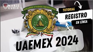 ¿Cómo me registro en la UAEMEX Tutorial paso a paso [upl. by Aidil]