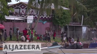 Manus camp removal Uncertainty awaits refugees in PNG [upl. by Itsrejk]