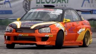 RWD Subaru Impreza GDB Drifting amp OnBoard [upl. by Amand]