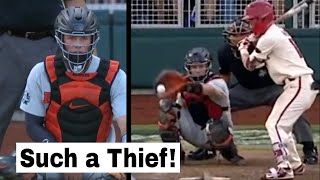 Catcher Steals Outside Pitches  Adley Rutschman  Best Framing Catchers [upl. by Biles]