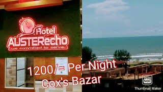 Hotel Auster Echo Coxs Bazar  Low budget Hotel  1200 Per Night [upl. by Cathrin217]