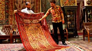 Persian Carpets in Isfahan  Tea Mage Goes to Iran [upl. by Stoops709]