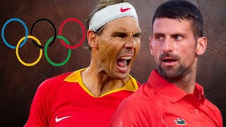 Novak Djokovic vs Rafael Nadal  Olympics 2024 Gameplay [upl. by Carlyn414]