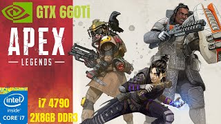 Apex Legends performance benchmark low 1080p on i7 4790 and GTX 660 Ti 2024 [upl. by Riella]