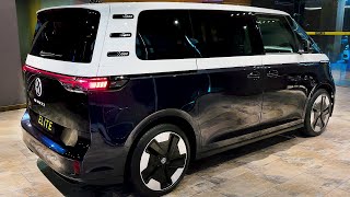 2024 Volkswagen IDBuzz  Modern Van  Exterior and interior details [upl. by Sinoda]