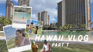 Hawaii part 1 A Day in Honolulu Hawaii Family Vlog  JustSissi [upl. by Yoo420]