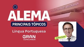 Concurso ALEMA  Principais tópicos  Língua Portuguesa com Claiton Natal [upl. by Okimuk]