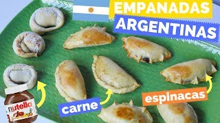 3 DELICIOSAS EMPANADAS ARGENTINAS ft Paulina Cocina  La Cooquette [upl. by Seebeck29]