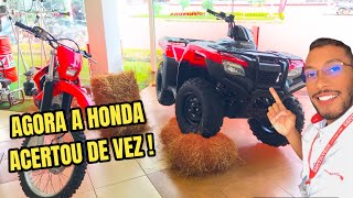 NOVO TRX FOURTRAX 4x4 NA HONDA 2024  QUADRICICLO HONDA 2024 como tirar no consórcio [upl. by Rebekah]