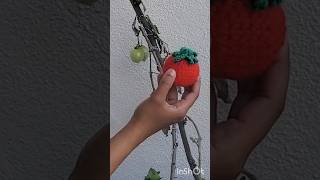 Crochet Tomato  Amigurumi  Easy DIY  Patio Garden crochet [upl. by Drofwarc746]