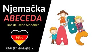 Njemački od samog početka Lekcija 1  Njemačka abeceda  das Alphabet [upl. by Westmoreland]