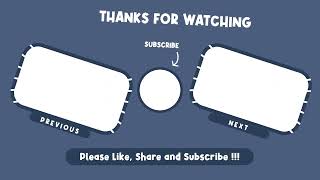 Youtube Outro Template No Text  YouTube Outro Template No Copyright  Youtube End Screen Template [upl. by Radferd]