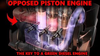 The Achates Opposed Piston Engine The Only Green Diesel Engine [upl. by Dauf755]