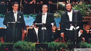 The Three Tenors Pavarotti  Domingo  Carreras Libiamo Nelieti Calici Türkçe Altyazı [upl. by Kcajyllib]