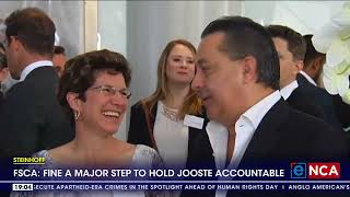 Steinhoff  The R475m fine is a major step to hold Jooste accountable  FSCA [upl. by Stanhope]