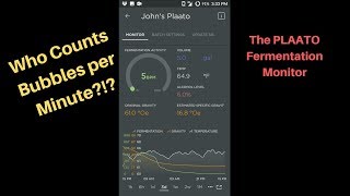 The PLAATO Airlock Fermentation Monitor  Cool Homebrew Tech [upl. by Illyes]