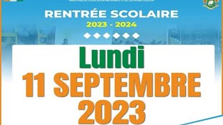 Rentrée Scolaire 20232024 Le Découpage De LAnnée amp Les Dates Des Différents Congés Disponibles [upl. by Aramoy]