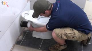 Tommys Trade Secrets  How to Install a Toilet Pan amp Cistern [upl. by Bannon]