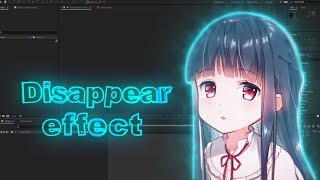 Disintegration effect  after effects amv tutorial [upl. by Niarfe]