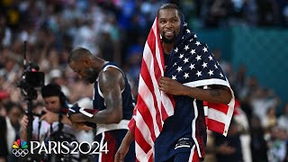 Kevin Durants TOP highlights from Paris Olympics basketball competition  NBC Sports [upl. by Dranal]