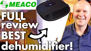 Best DEHUMIDIFIER on Amazon MEACO ARETE ONE 18L dehumidifier and air purifier [upl. by Josepha]