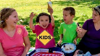 Picnic Mystery Sauce Challenge with Sign Post Kids [upl. by Liva]