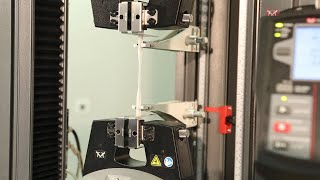 Plastics Tensile Testing to ISO 527 using the AutoX750 [upl. by Airamat]