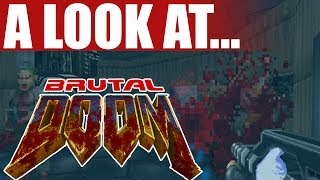 Brutal Doom  Awesome Free Doom PC Mod Adds Better amp HD Graphics amp More Controls  Gameplay [upl. by Ellyn]