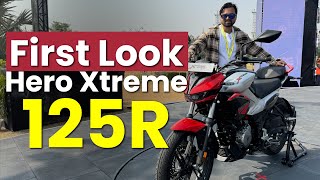 Hero Xtreme 125R Walkaround  Best 125 cc Bike [upl. by Eanehs]