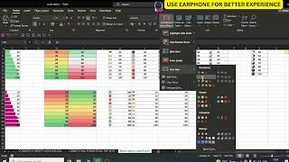 MSEXCEL MORE ABOUT CONDITIONAL FORMATTING MSEXCEL TUTORIALS FOR BEGINNERS  BSSS LEARNING [upl. by Anabelle809]