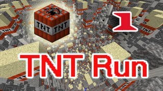 ч01 Minecraft TNT Run  Бегаю с друзьями и подписчиками [upl. by Jorin]