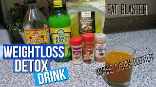 5 Detox Drinks To Cleanse amp Reset Your Body Weight Loss Detox [upl. by Nallad]